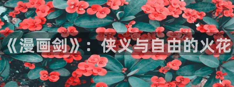 汗汗漫画入口页面：《漫画剑》：侠义与自由的火花
